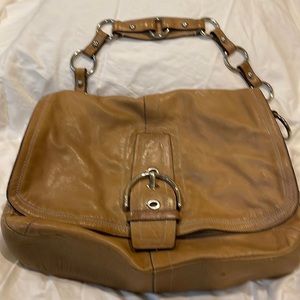 Coach leather purse/ shoulder bag